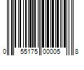 Barcode Image for UPC code 055175000058