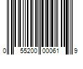 Barcode Image for UPC code 055200000619