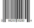 Barcode Image for UPC code 055200002804