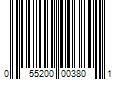 Barcode Image for UPC code 055200003801