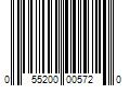 Barcode Image for UPC code 055200005720