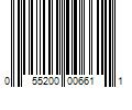 Barcode Image for UPC code 055200006611