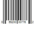 Barcode Image for UPC code 055200007762