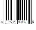 Barcode Image for UPC code 055325000068