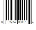 Barcode Image for UPC code 055357000074