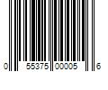 Barcode Image for UPC code 055375000056