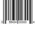 Barcode Image for UPC code 055434003004