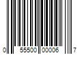 Barcode Image for UPC code 055500000067