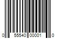 Barcode Image for UPC code 055540000010