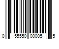 Barcode Image for UPC code 055550000055