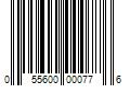 Barcode Image for UPC code 055600000776