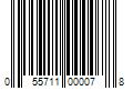 Barcode Image for UPC code 055711000078