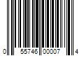 Barcode Image for UPC code 055746000074