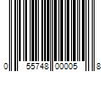 Barcode Image for UPC code 055748000058