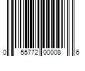 Barcode Image for UPC code 055772000086