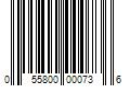 Barcode Image for UPC code 055800000736