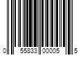 Barcode Image for UPC code 055833000055