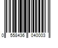 Barcode Image for UPC code 05584360400045