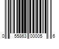 Barcode Image for UPC code 055863000056