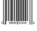 Barcode Image for UPC code 055899000068