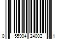 Barcode Image for UPC code 055904240021