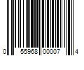 Barcode Image for UPC code 055968000074