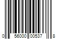 Barcode Image for UPC code 056000005378