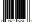 Barcode Image for UPC code 056074000064