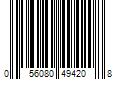 Barcode Image for UPC code 056080494208