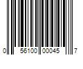 Barcode Image for UPC code 056100000457