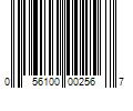 Barcode Image for UPC code 056100002567