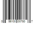 Barcode Image for UPC code 056100007807