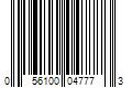 Barcode Image for UPC code 056100047773