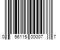 Barcode Image for UPC code 056115000077