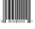 Barcode Image for UPC code 056130000021