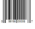 Barcode Image for UPC code 056198000087