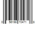 Barcode Image for UPC code 056198704718