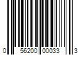 Barcode Image for UPC code 056200000333