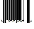 Barcode Image for UPC code 056200006670