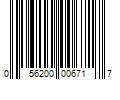 Barcode Image for UPC code 056200006717