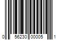 Barcode Image for UPC code 056230000051