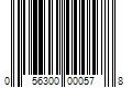 Barcode Image for UPC code 056300000578