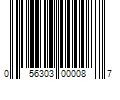 Barcode Image for UPC code 056303000087