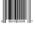 Barcode Image for UPC code 056316000067