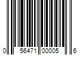 Barcode Image for UPC code 056471000056