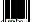 Barcode Image for UPC code 056560000011