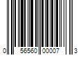 Barcode Image for UPC code 056560000073