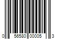 Barcode Image for UPC code 056580000053