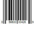 Barcode Image for UPC code 056600004269