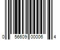 Barcode Image for UPC code 056609000064